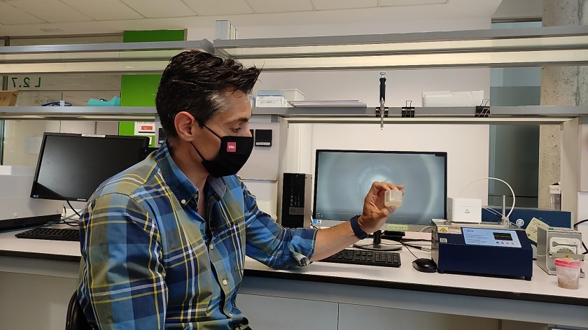 Israel González de la Torre, profesor de la UVa e investigador del Grupo BIOFORGE