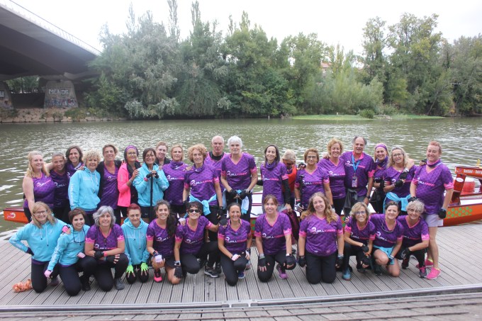 Vallkirias del Pisuerga, cáncer de mama, dragon boat, supervivientes de cáncer, deporte inclusivo, Valladolid, superación, bienestar emocional, accesibilidad, mujeres, resiliencia.