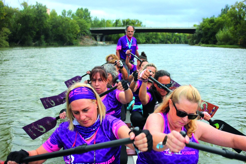 Vallkirias del Pisuerga, cáncer de mama, dragon boat, supervivientes de cáncer, deporte inclusivo, Valladolid, superación, bienestar emocional, accesibilidad, mujeres, resiliencia.
