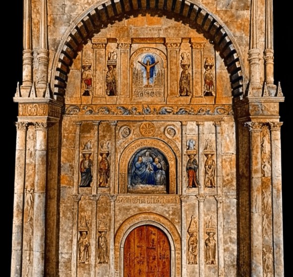 Salamanca inaugura un videomapping por el V Centenario de la Escuela de Salamanca con música y proyecciones en San Esteban.