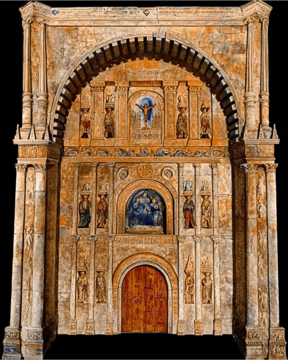 Salamanca inaugura un videomapping por el V Centenario de la Escuela de Salamanca con música y proyecciones en San Esteban.