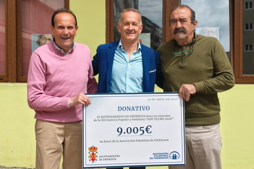 La carrera ‘San Telmo’ recauda 9.005 euros para la Asociación Palentina de Párkinson con más de 1.400 participantes.