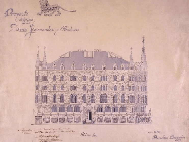 El Archivo Fundos exhibirá planos y documentos de Casa Botines en una visita guiada gratuita el 9 de junio.