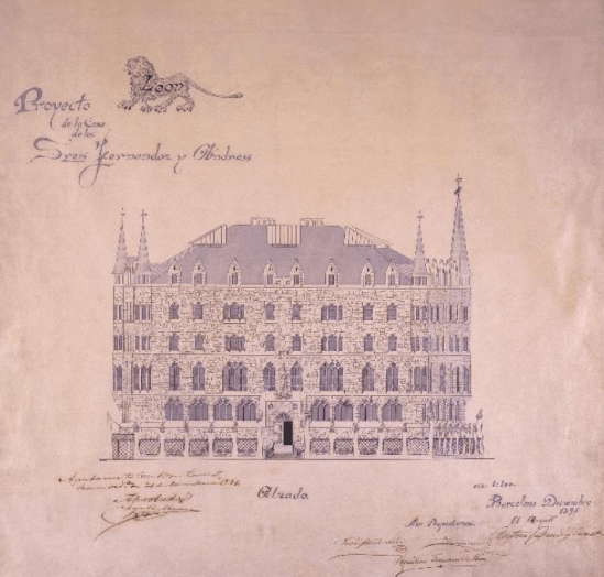 El Archivo Fundos exhibirá planos y documentos de Casa Botines en una visita guiada gratuita el 9 de junio.