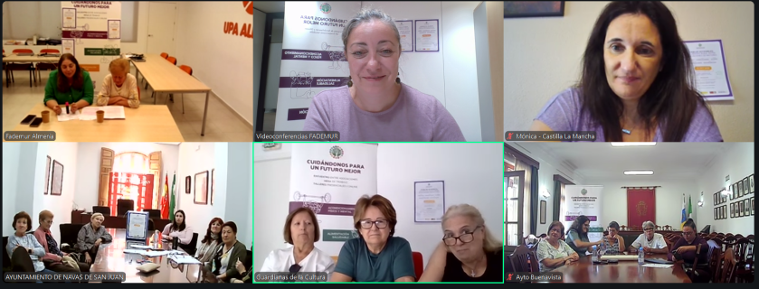 FADEMUR recoge propuestas de mayores de cinco municipios rurales para mejorar aceras, transporte y acceso digital y las trasladará a los ayuntamientos el 10 de noviembre.